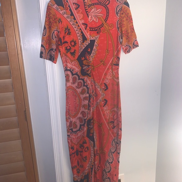 Farm Rio | Anthropologie | Giannina Knit Paisley Dress - Picture 5 of 5